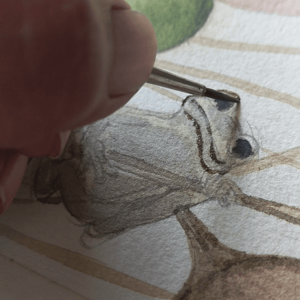 Brush and pen - Kala Curry