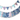 Party Blue Streamer Combo - Blue Banner Bunting + Blue Fringe Streamer Garland (Pack of 2) — handcrafted home decor by USE...