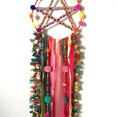 Upcycled Star Dreamcatcher