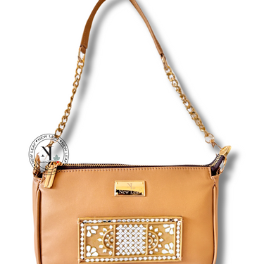 Mud Muse Lippan Art Handcrafted Baguette Bag/Sling