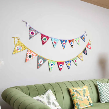 Happy Birthday Triangle Flag Bunting/Banner
