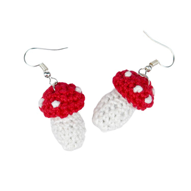 Mushroom Earrings