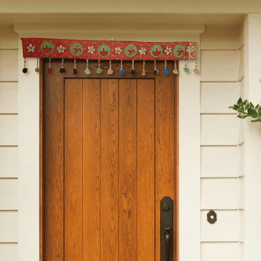 Upcycled Om-Diya Diwali Toran Bandhanvar