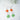 Tricolor Earrings — handcrafted jewellery by Knots to Node