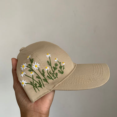 Wild Daisies Cap (Made to order)