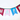 Happy Birthday Swallowtail Flag Bunting — handcrafted home decor by USE ME WORKS