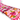 Party Pink Streamer Combo - Pink Banner Bunting + Pink Fringe Streamer Garland (Pack of 2) — handcrafted home decor by USE...