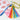 Party Streamer Combo - Rainbow Banner Bunting + Rainbow Fringe Streamer Garland (Pack of 2) — handcrafted home decor by US...