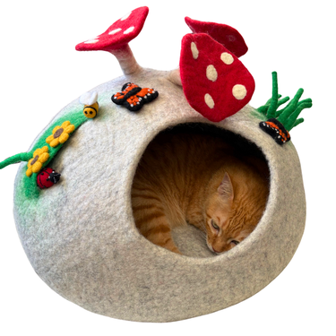 Magic Mushy Cat Cave