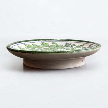 6 Inch Blue Pottery Plate - Kala Curry