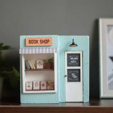 Book Shop Planter (Vintage Blue)