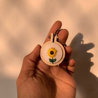 Sunflower - 4cm Keychain