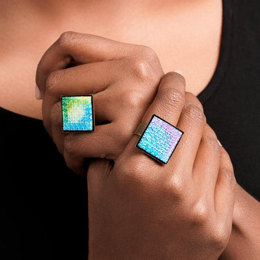 NEELAVENI "sikku pulli kolam"Abstract rings