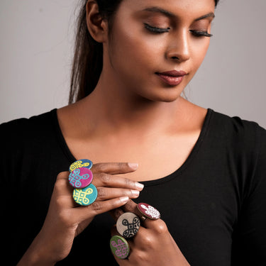 MADHIVADHANI "kolam"Rings