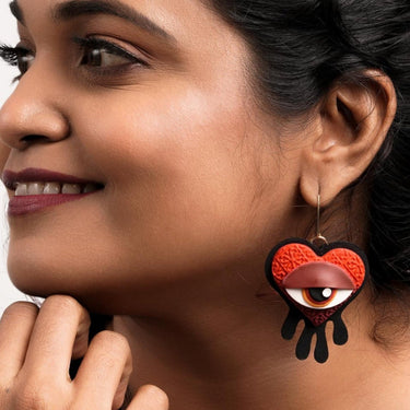 "Heart of ENVY"Earrings