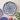 Blue Pottery 10 inch Plate