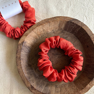Small Terra Silk Scrunchie