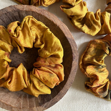 Meadow Silk Scrunchie