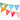 Upcycled Rainbow Bunting — handcrafted home decor by USE ME WORKS
