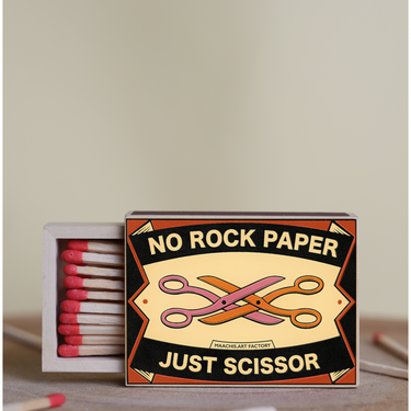 No Rock Paper Just Scissor