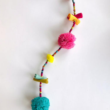 Upcycled Tinker Pom-Pom String