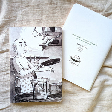 The Old Cook | A5 hand-stitched notebook