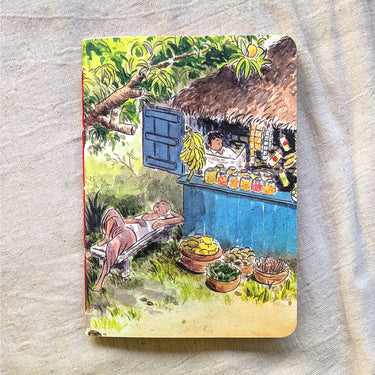 Under the Mango Tree | A5 hand-stitched notebook
