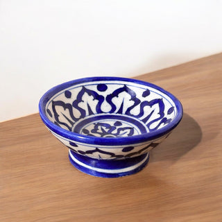 Blue Pottery Handmade Bowl Set Of (2) - Kala Curry
