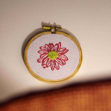 Bright and Toxic (Embroidered Hoop) - Kala Curry