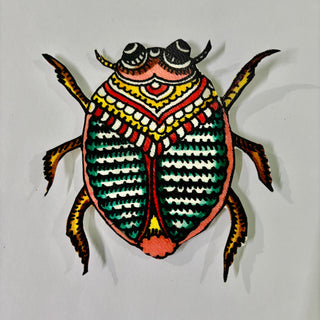 Bug Fridge Magnet (Oval) - Kala Curry