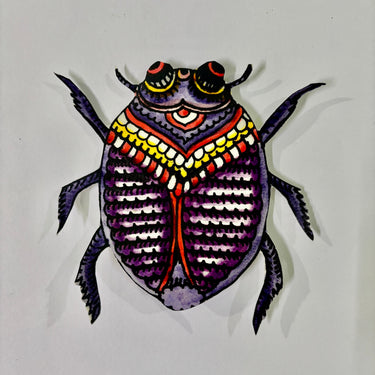 Bug Fridge Magnet (Oval) - Kala Curry