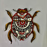 Bug Fridge Magnet (Pointed Oval) - Kala Curry