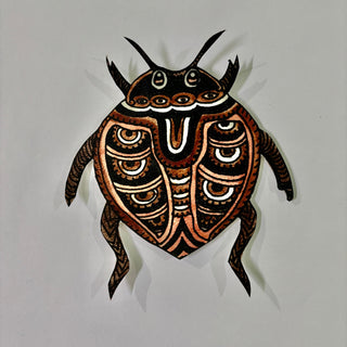 Bug Fridge Magnet (Wide Oval) - Kala Curry