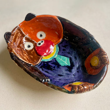 Ceramic Teddy Bowl