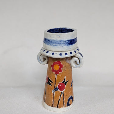 Ceramic Candlestand Ochre