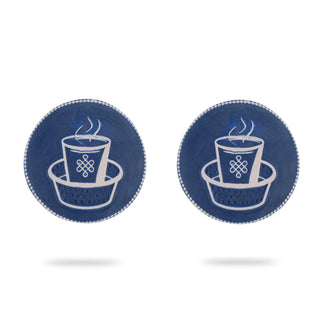 Dabara filter coffee earrings (small) - Kala Curry