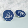 Dabara filter coffee earrings (small) - Kala Curry
