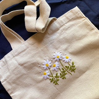 Daisies Tote Bag - Kala Curry