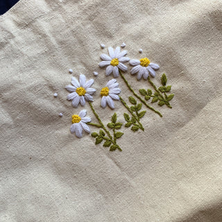 Daisies Tote Bag - Kala Curry