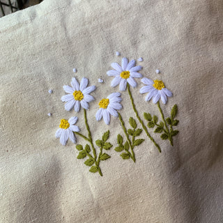 Daisies Tote Bag - Kala Curry