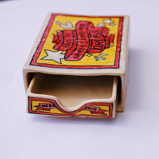 DRUGS - Matchbox Ashtray - Kala Curry