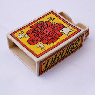 DRUGS - Matchbox Ashtray - Kala Curry