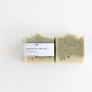 Eucalyptus & Cedarwood essential oils soaps - Kala Curry