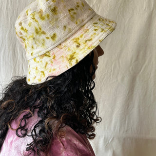 Floral Cotton Bucket Hat - Kala Curry
