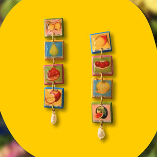 Fruit Salad Earrings - Kala Curry
