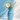 Blue Pottery Flower Vase – Handmade Jaipur Hand-Painted Décor