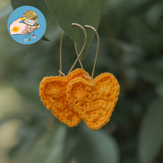 Heart Earrings - Kala Curry