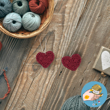 Heart Earrings - Kala Curry