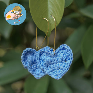 Heart Earrings - Kala Curry