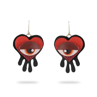 "Heart of ENVY"Earrings - Kala Curry